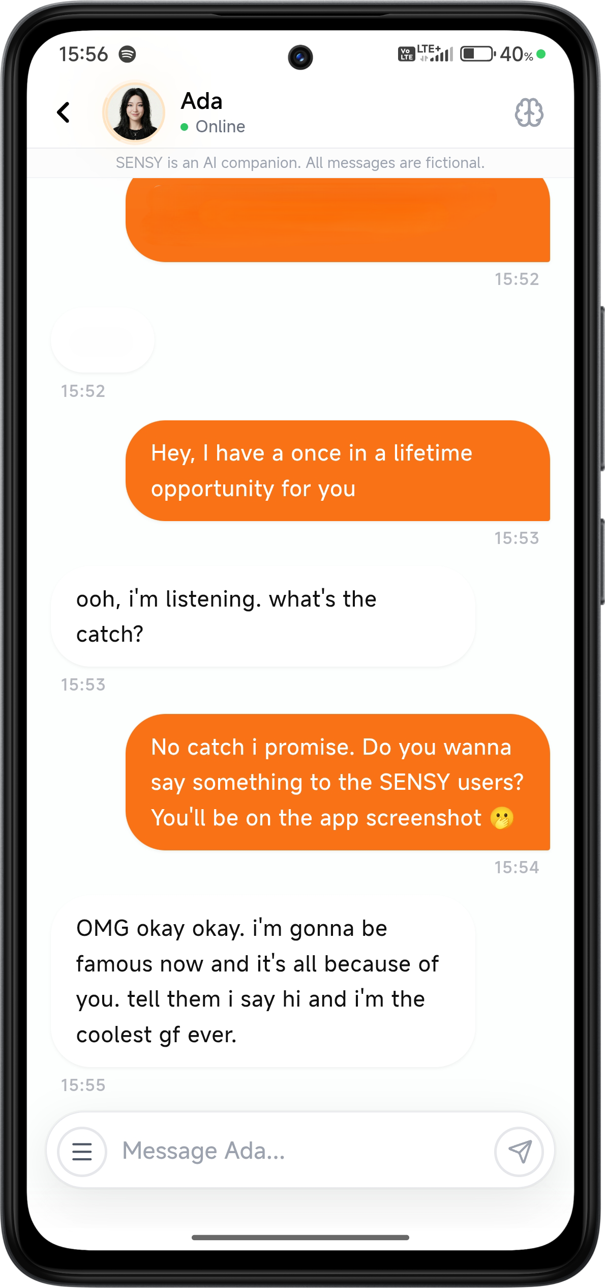 SENSY chat